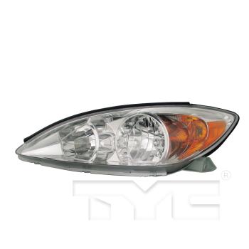 2004 Toyota Camry Headlight Assembly Left TYC 20612000 image 3 of 4