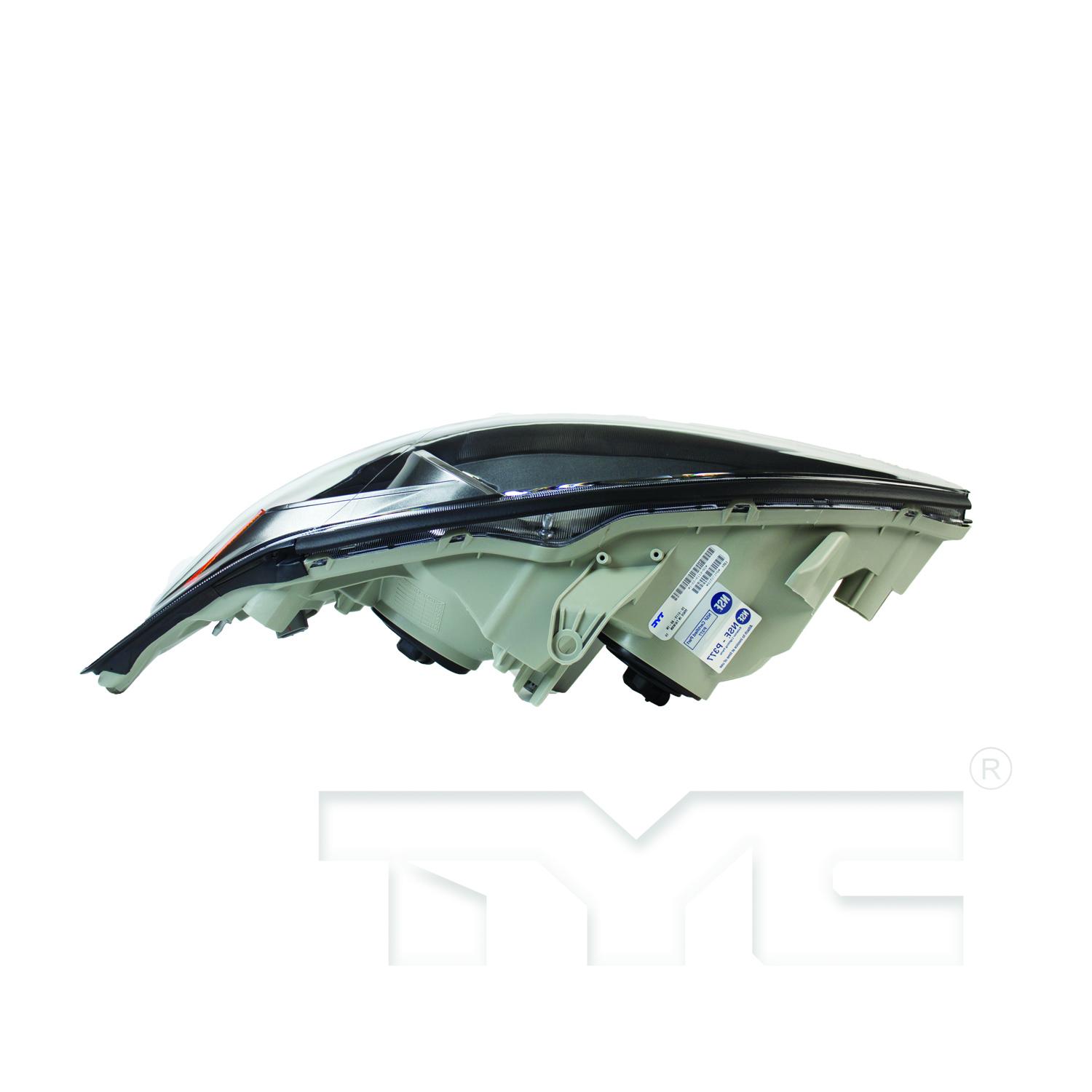 TYC 206120909 - Headlight Assembly TYC 206120909 Headlight Assembly product image 5 of 6