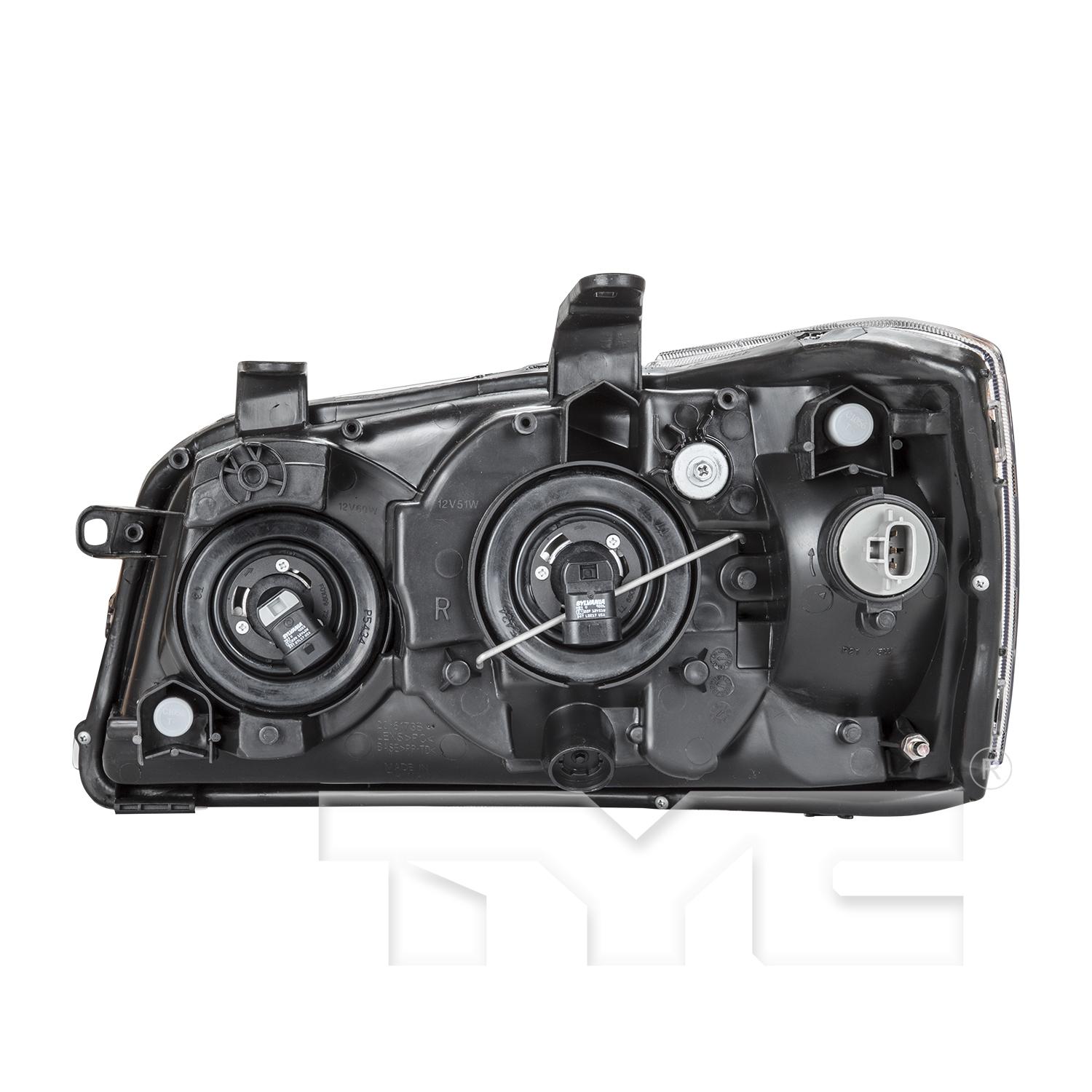 TYC 20617300 Headlight Assembly product image 2 of 6