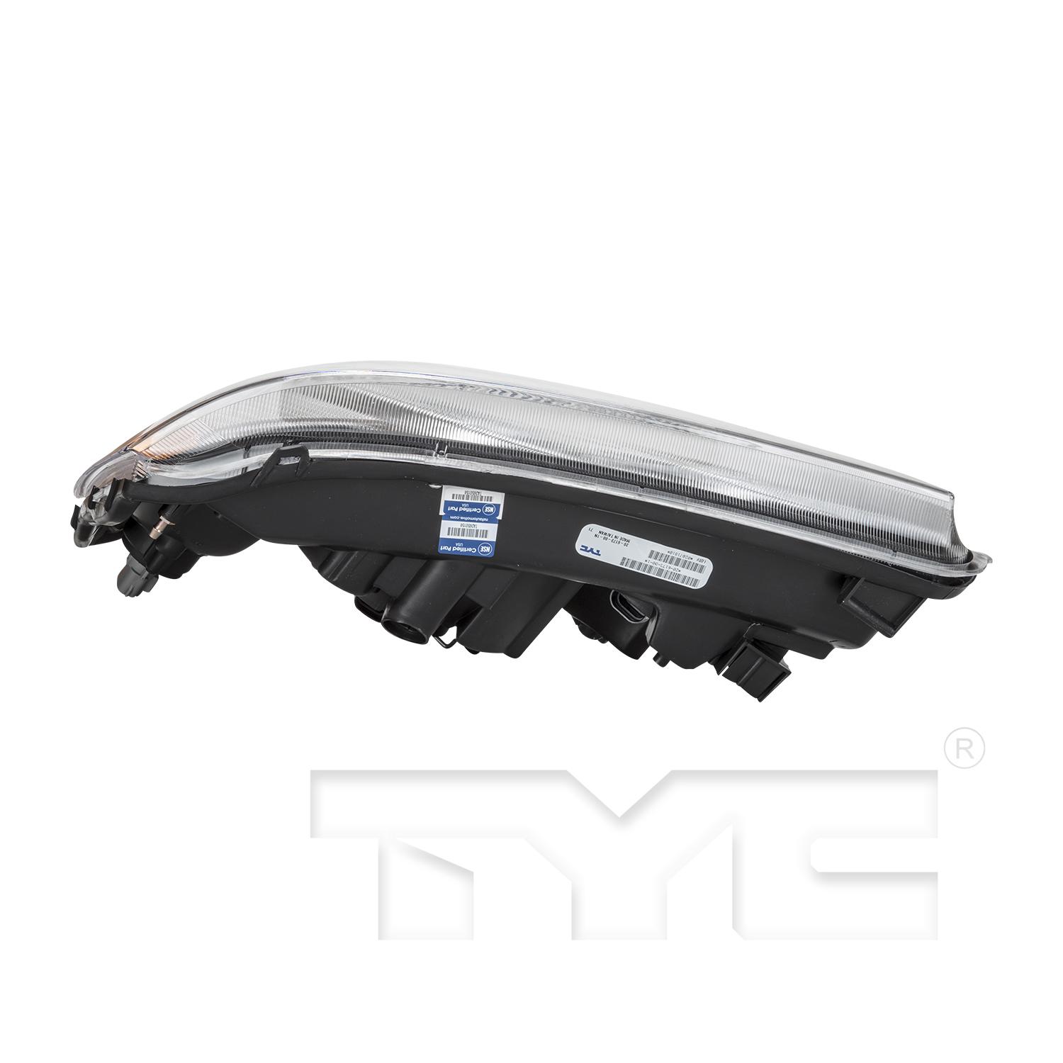 TYC 20617300 Headlight Assembly product image 6 of 6
