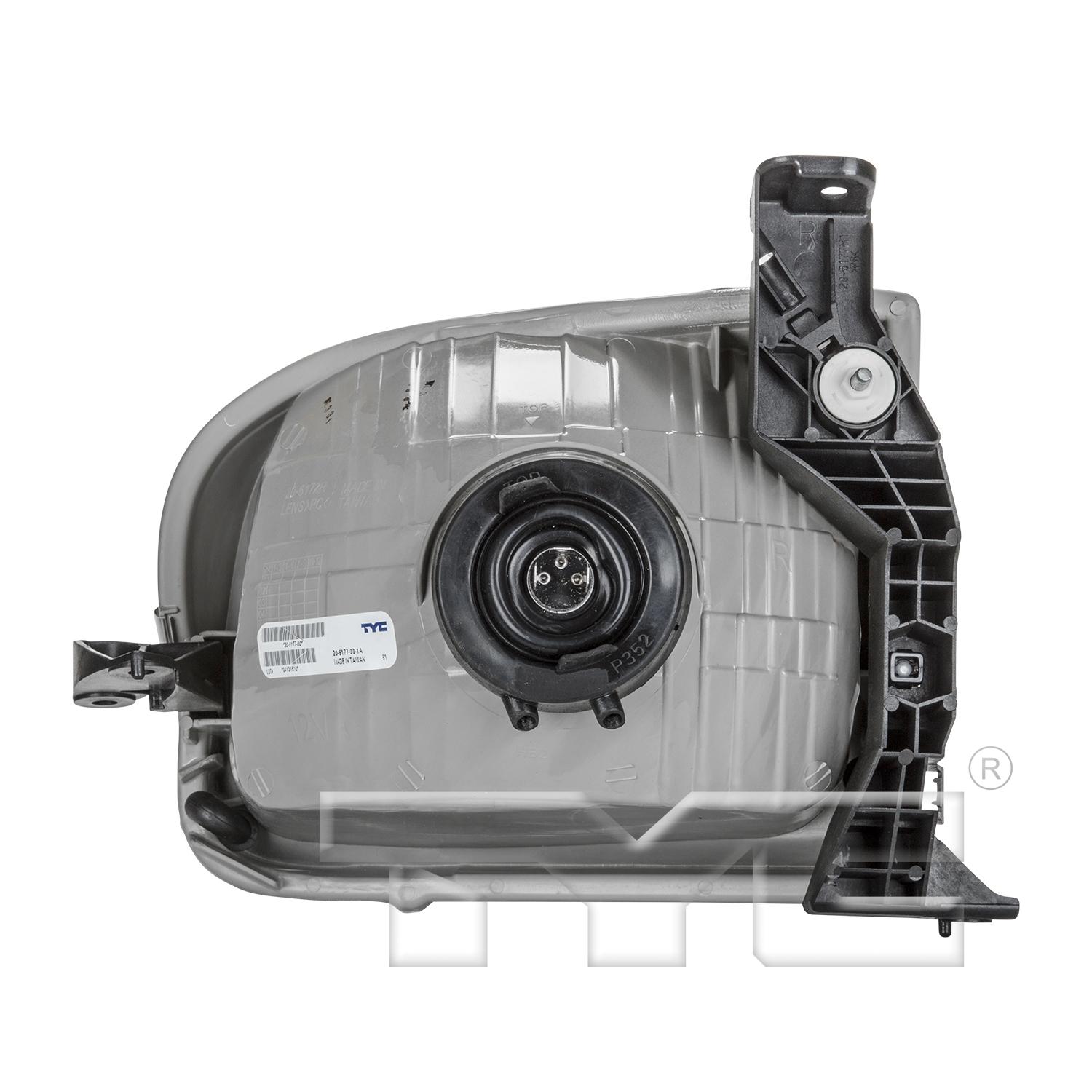 TYC 20617700 - Headlight Assembly TYC 20617700 Headlight Assembly product image 2 of 6