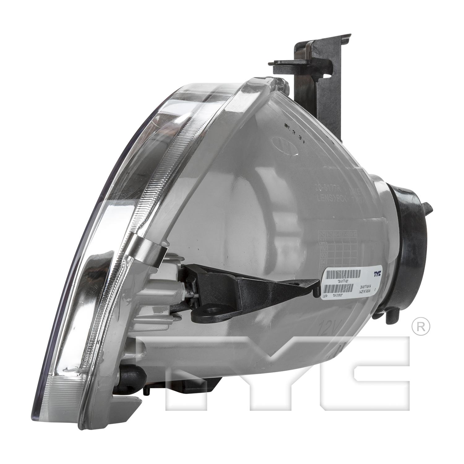 TYC 20617700 - Headlight Assembly TYC 20617700 Headlight Assembly product image 4 of 6