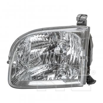 2003 Toyota Sequoia Headlight Assembly Left TYC 20617800 image 1 of 4