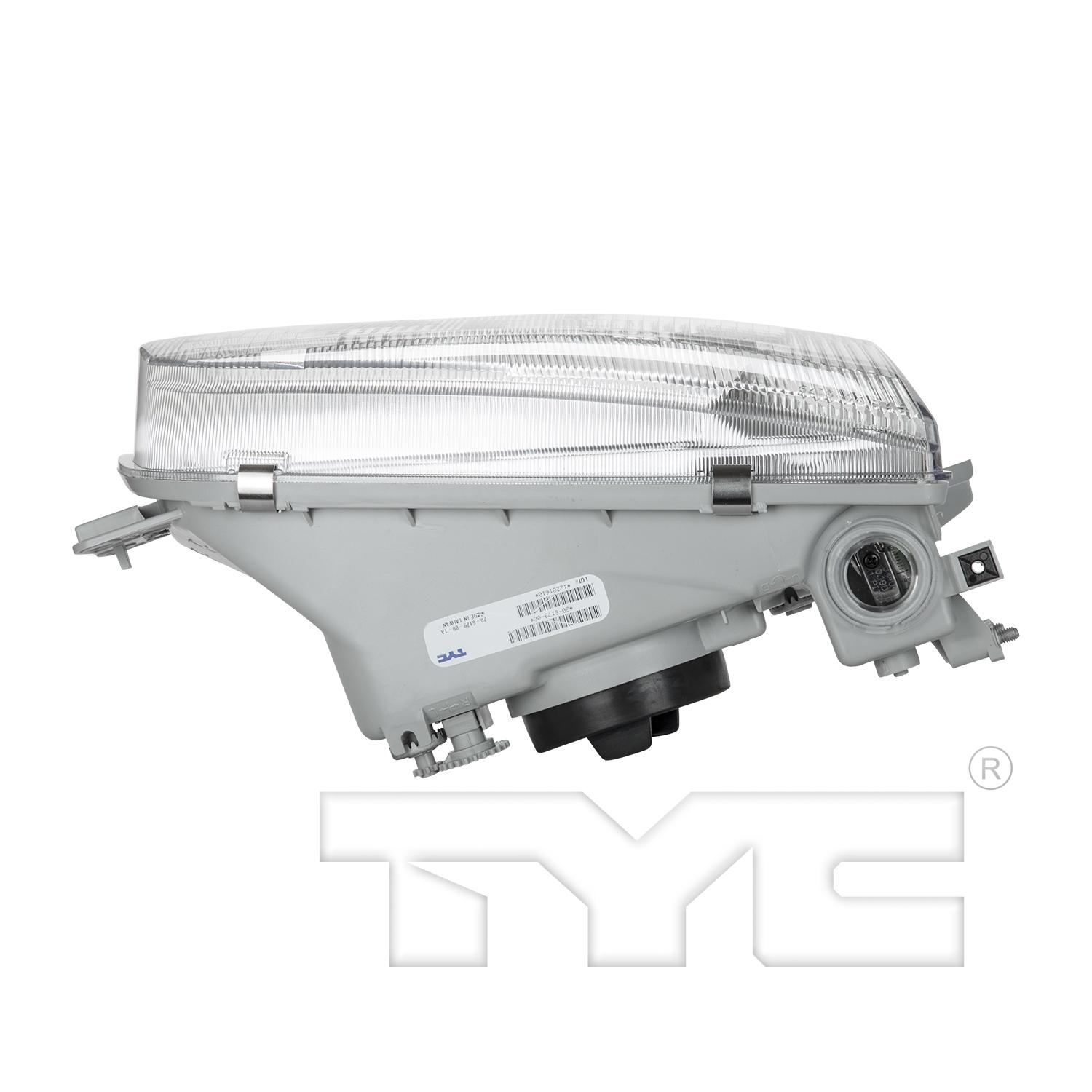 TYC 20617900 - Headlight Assembly TYC 20617900 Headlight Assembly product image 5 of 6