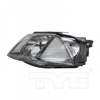 2005 Volkswagen Passat Headlight Assembly Left TYC 20624400 image 3 of 4