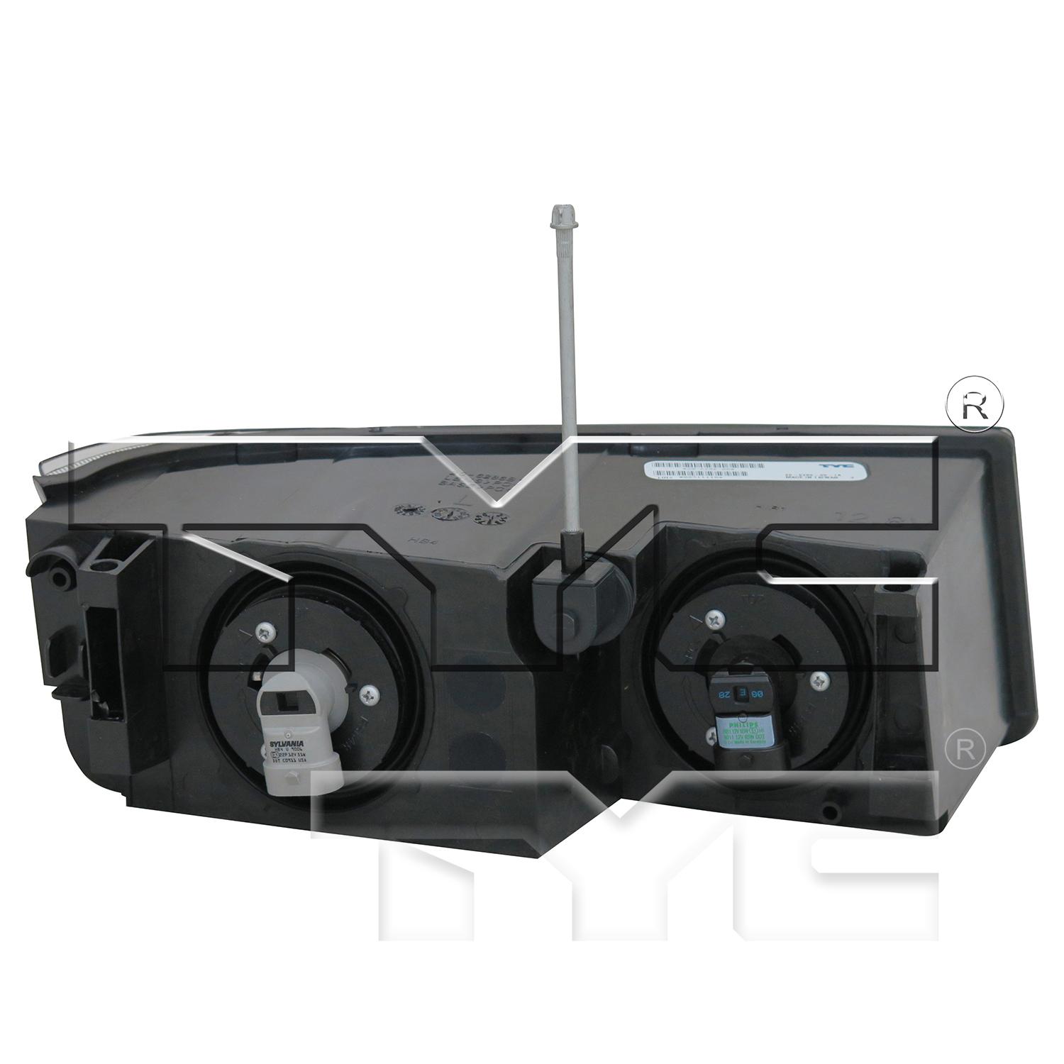 TYC 20628600 Headlight Assembly product image 2 of 6
