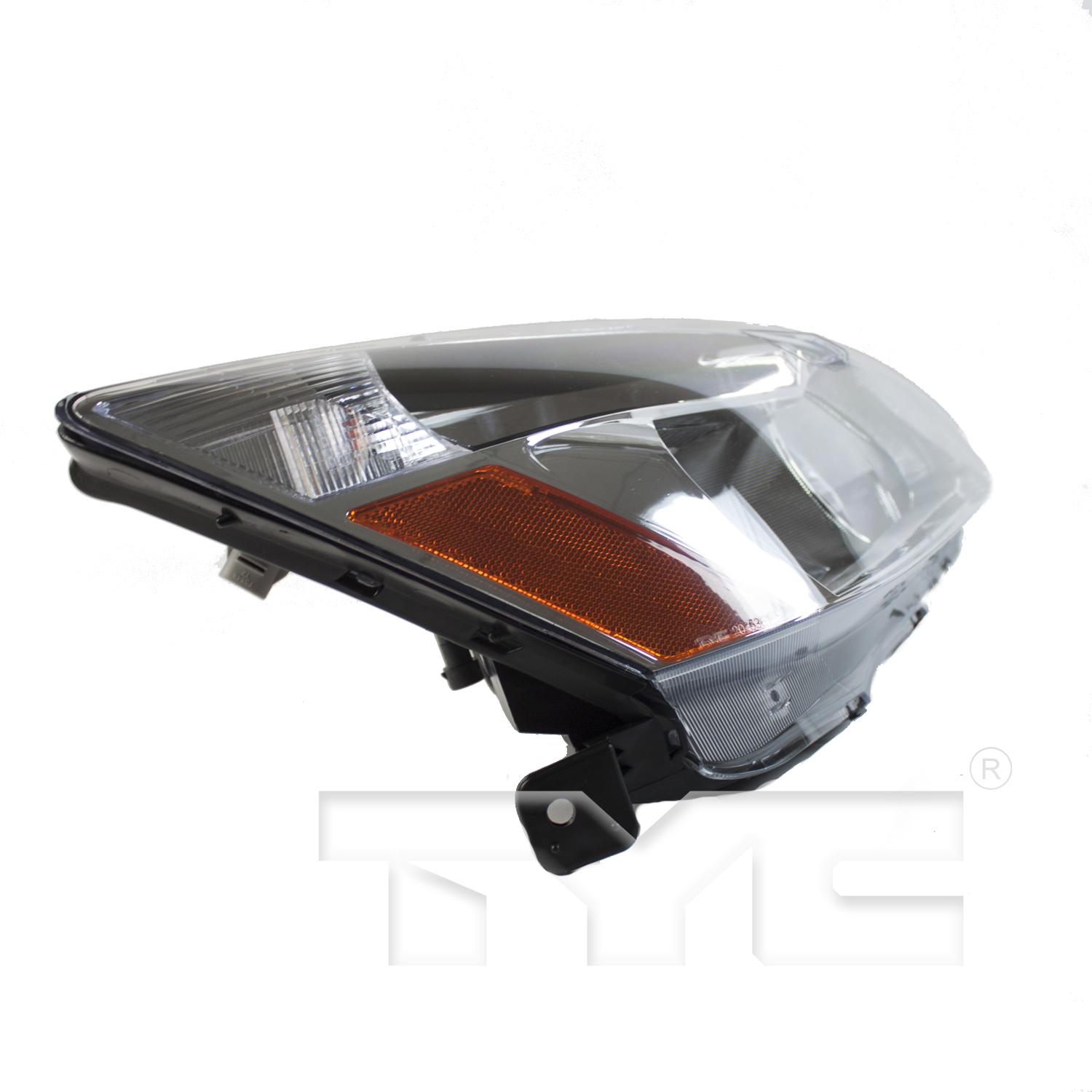 TYC 20636100 Headlight Assembly product image 4 of 6