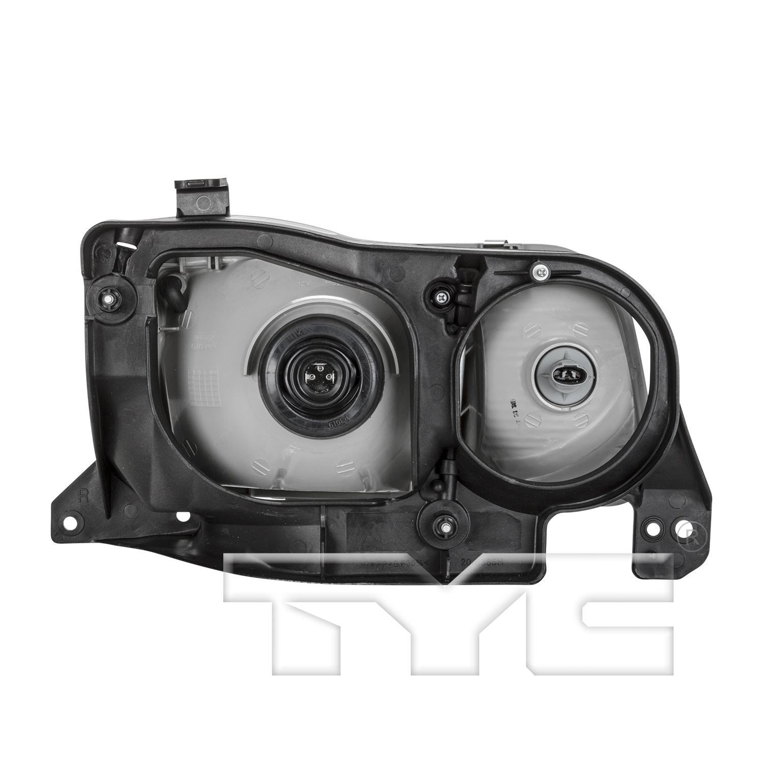 TYC 20636500 - Headlight Assembly TYC 20636500 Headlight Assembly product image 2 of 6