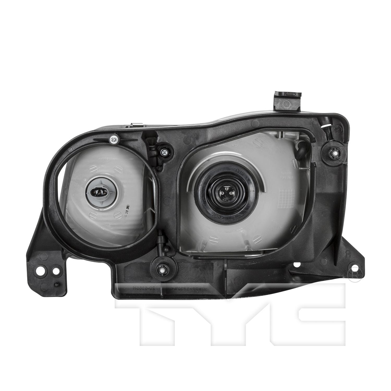 TYC 20636600 - Headlight Assembly TYC 20636600 Headlight Assembly product image 2 of 6
