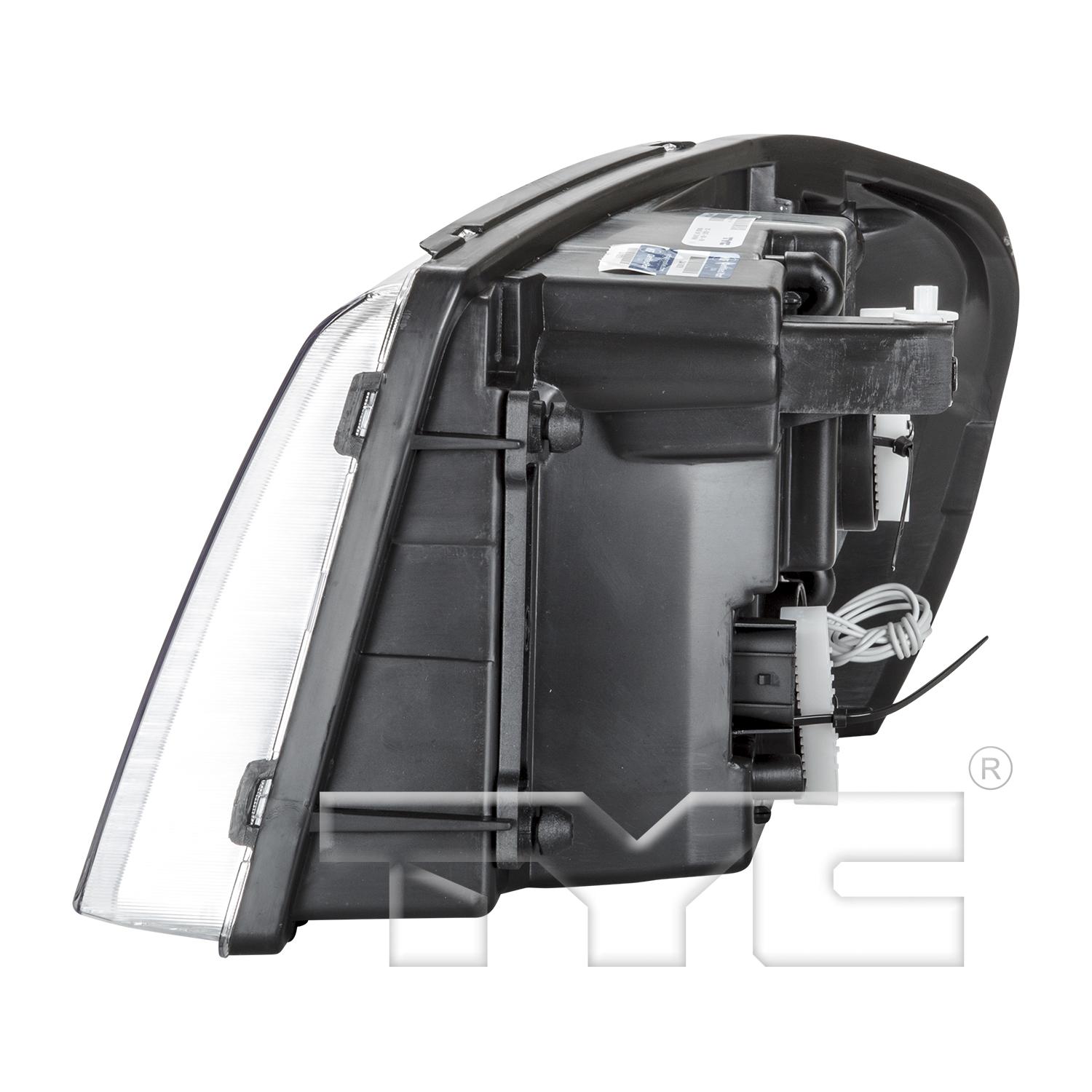 TYC 20636700 Headlight Assembly product image 4 of 6