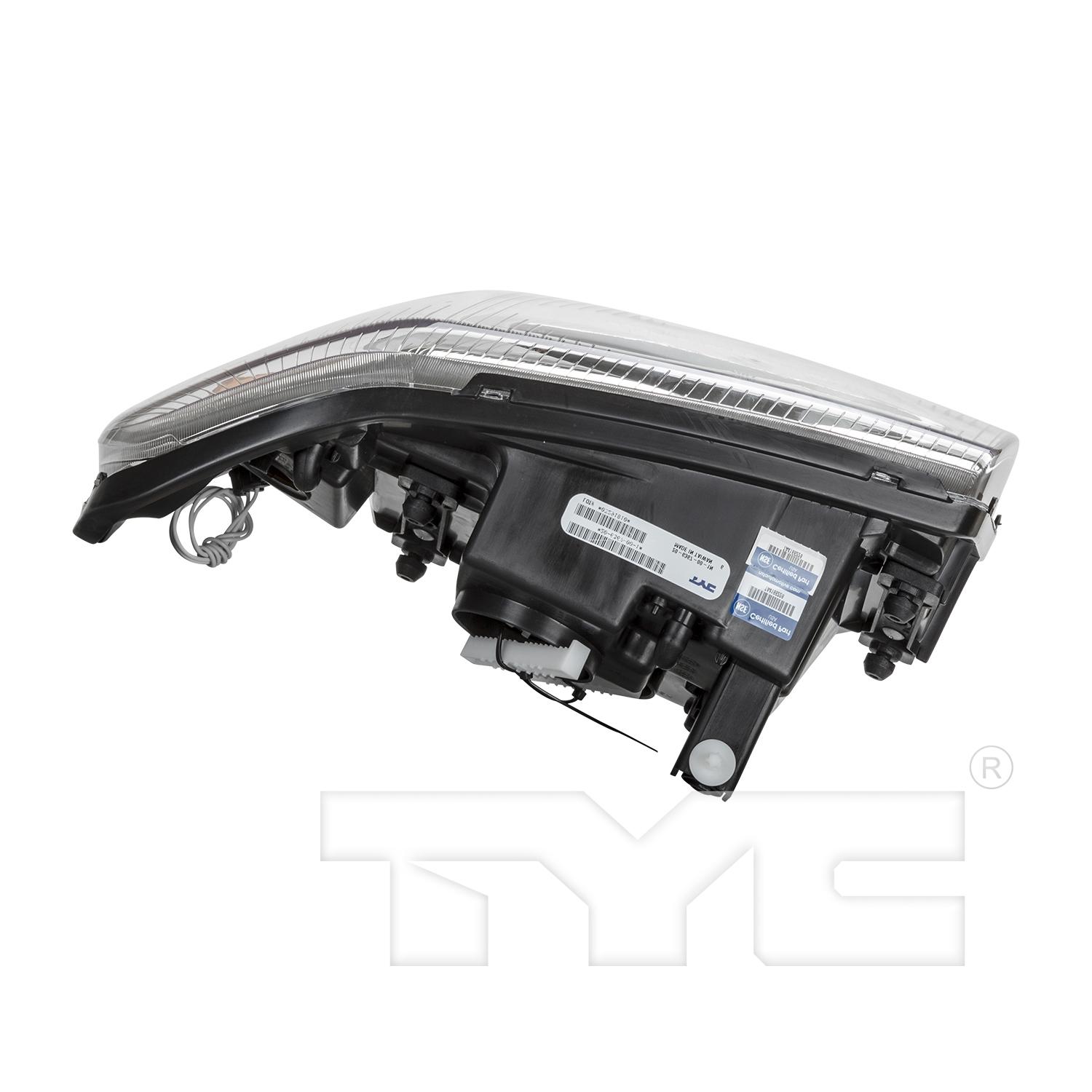 TYC 206368009 Headlight Assembly product image 5 of 8