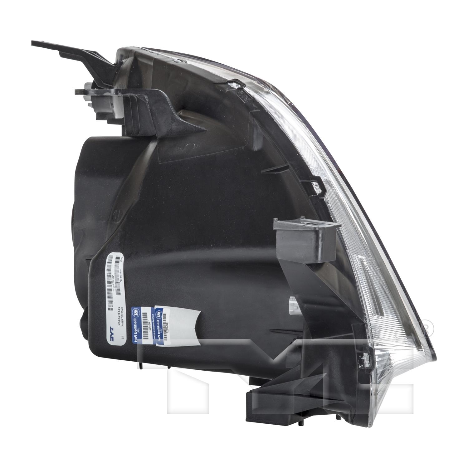 TYC 20637600 - Headlight Assembly TYC 20637600 Headlight Assembly product image 4 of 6