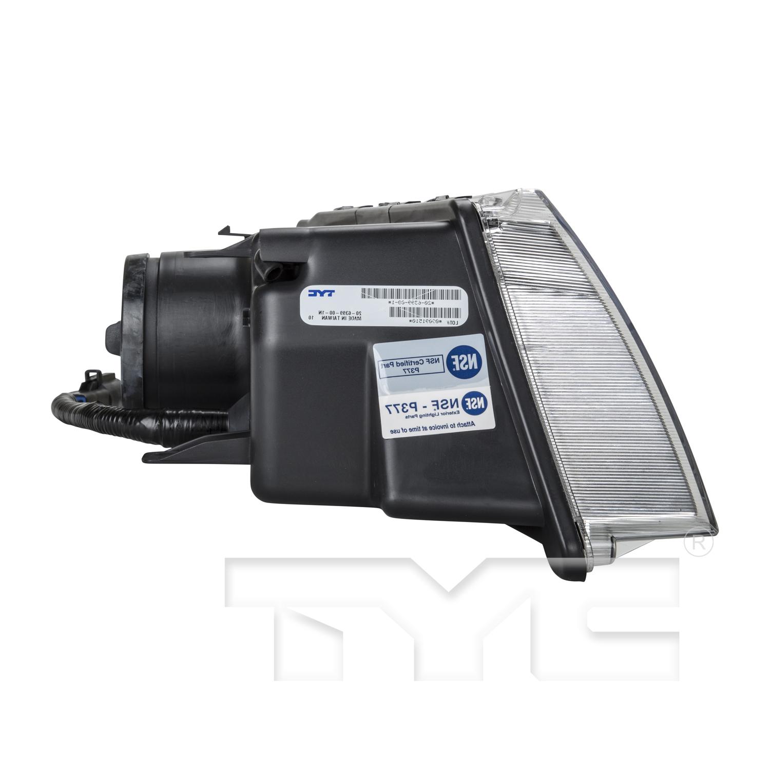 TYC 20640000 - Headlight Assembly TYC 20640000 Headlight Assembly product image 4 of 6