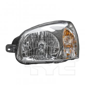 2006 Hyundai Santa Fe Headlight Assembly Left TYC 20640280 image 1 of 4