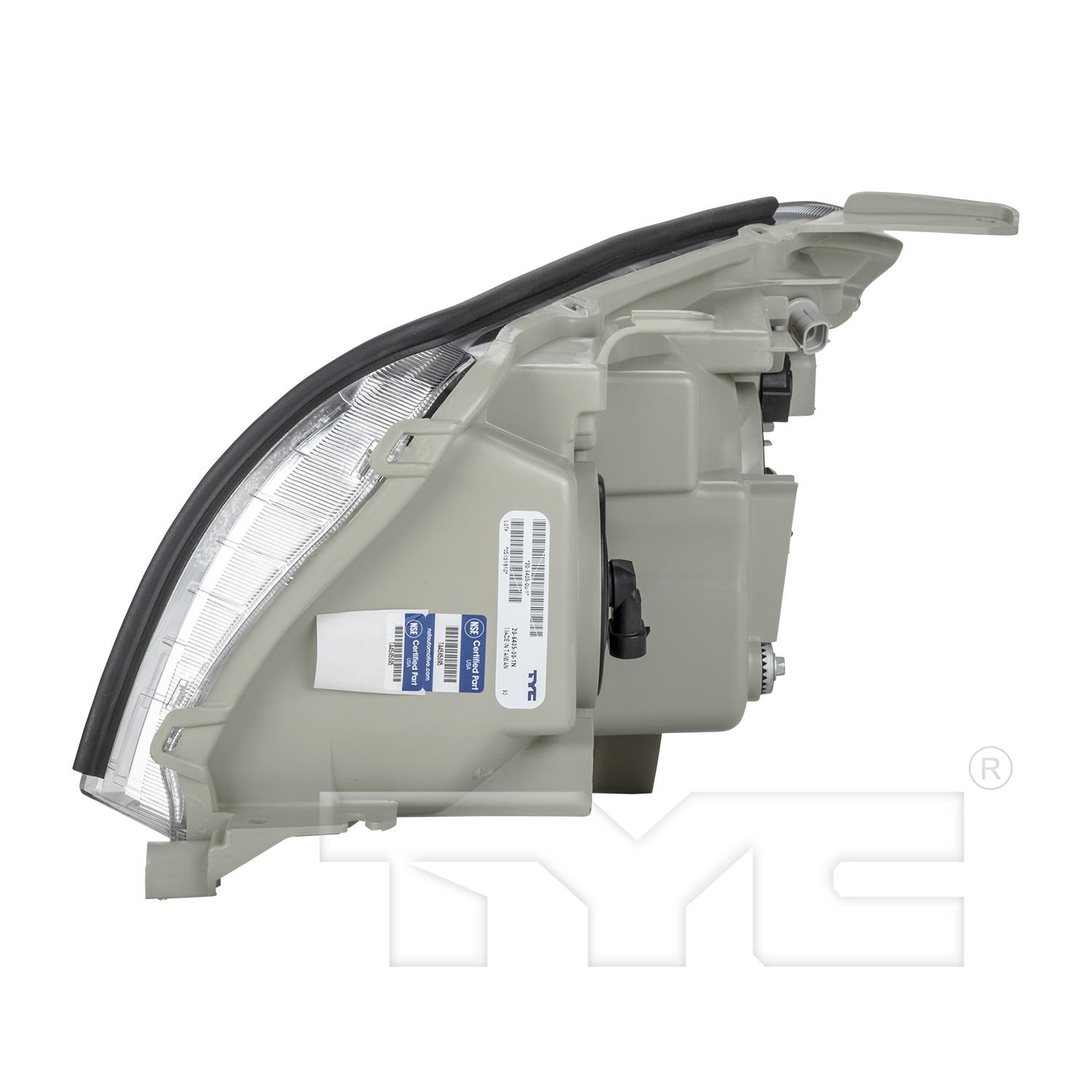 TYC 20640500 Headlight Assembly product image 4 of 6