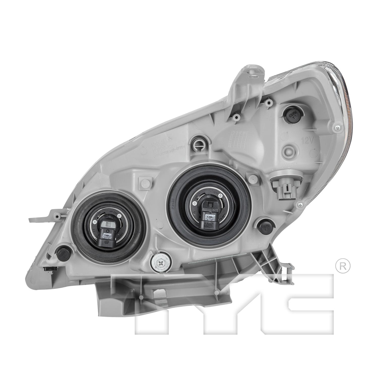 TYC 20641100 - Headlight Assembly TYC 20641100 Headlight Assembly product image 2 of 6