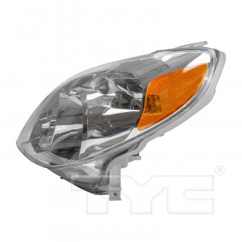 2005 Toyota Matrix Headlight Assembly Left TYC 206412009 image 3 of 4