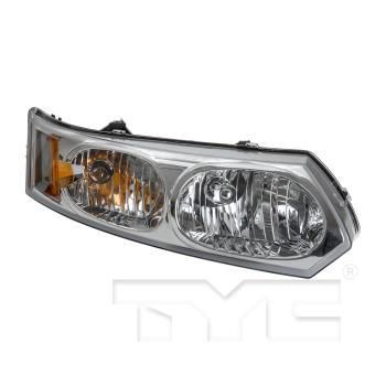 2003 Saturn Ion Headlight Assembly Right TYC 20642700 image 3 of 4