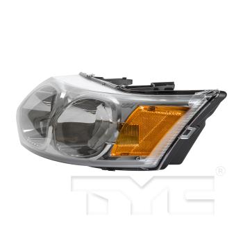 2003 Saturn Ion Headlight Assembly Left TYC 206428009 image 3 of 4