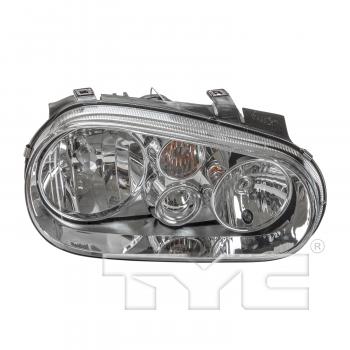 2001 Volkswagen Cabrio Headlight Assembly Right TYC 20647390 image 1 of 4