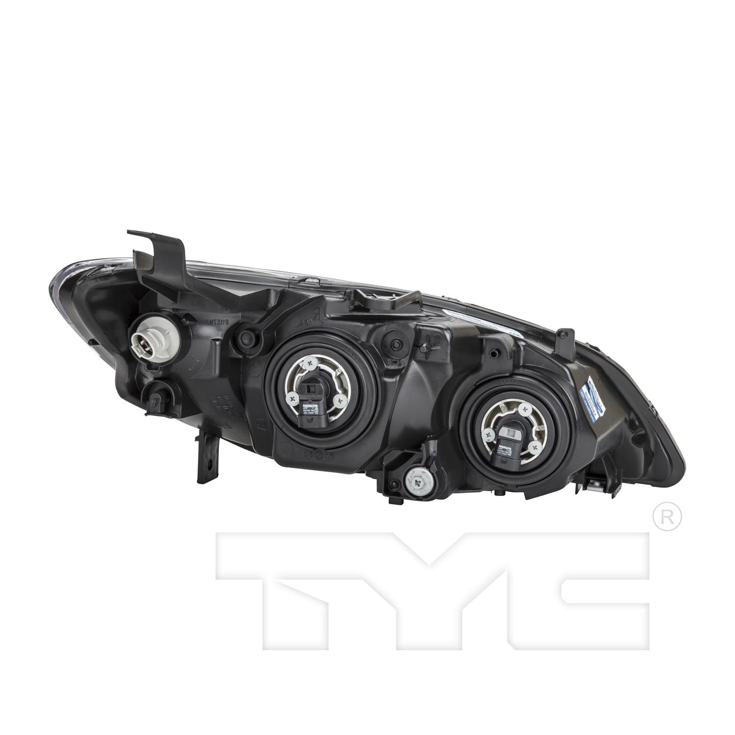 TYC 20650000 Headlight Assembly product image 2 of 6