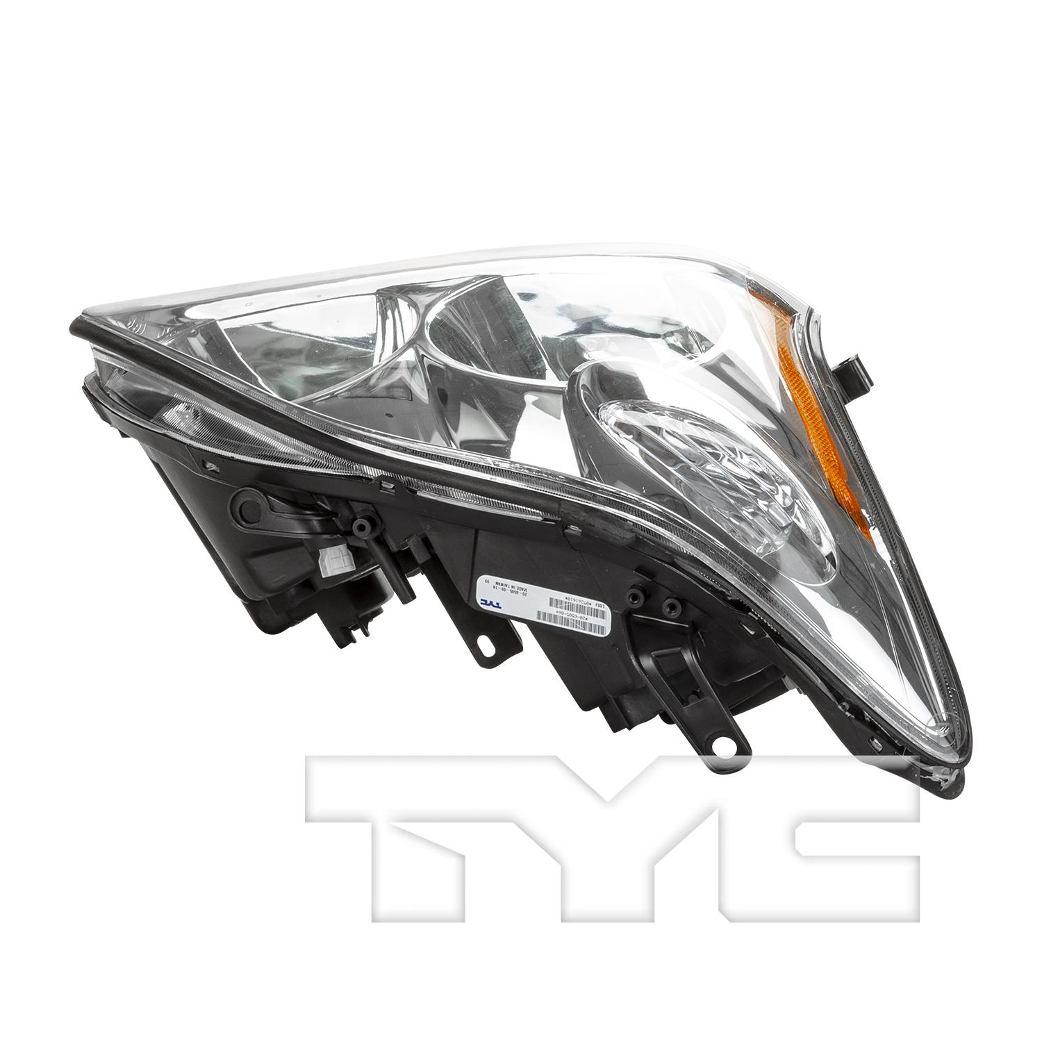 TYC 20650500 - Headlight Assembly TYC 20650500 Headlight Assembly product image 5 of 6