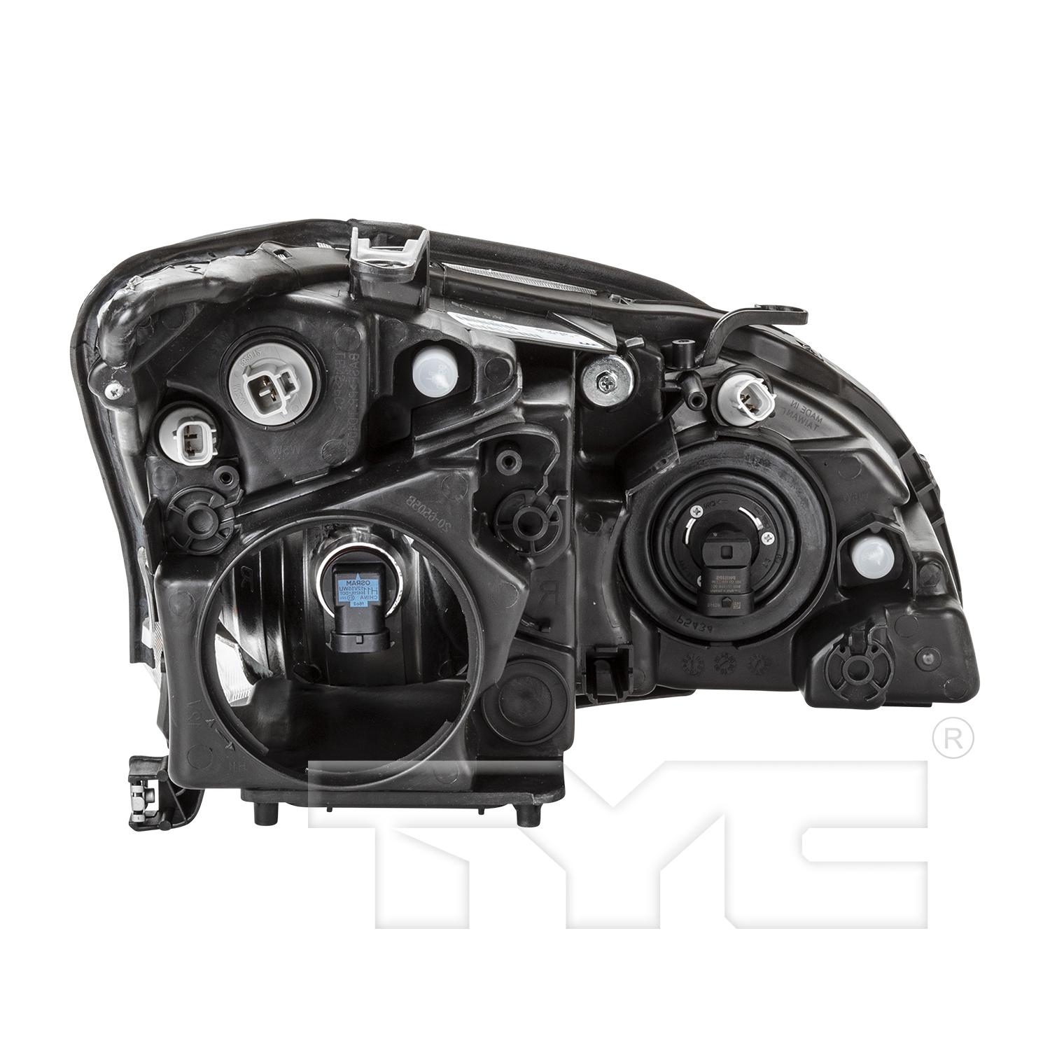 TYC 20650600 - Headlight Assembly TYC 20650600 Headlight Assembly product image 2 of 6