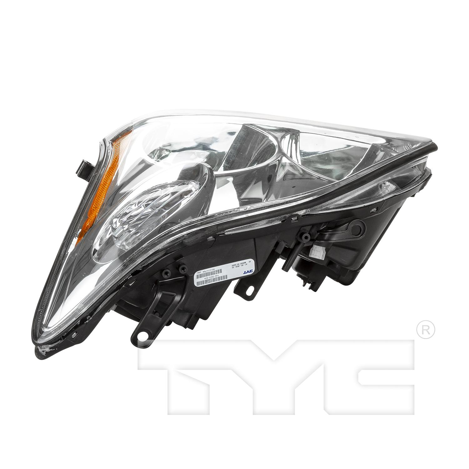 TYC 20650600 - Headlight Assembly TYC 20650600 Headlight Assembly product image 5 of 6