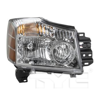 2007 Nissan Armada Headlight Assembly Right TYC 206519009 image 1 of 4