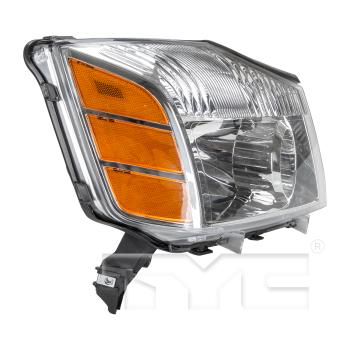 2007 Nissan Armada Headlight Assembly Right TYC 206519009 image 3 of 4