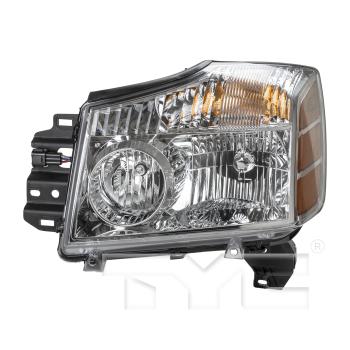 2007 Nissan Armada Headlight Assembly Left TYC 206520009 image 1 of 4