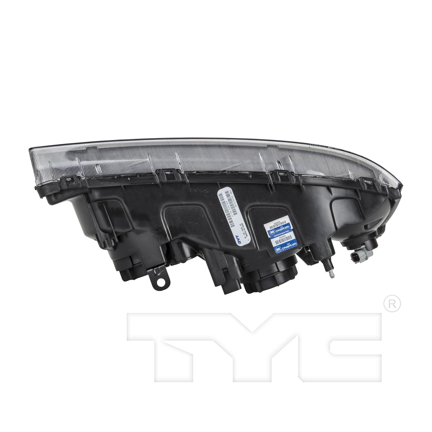 TYC 20653000 Headlight Assembly product image 6 of 6