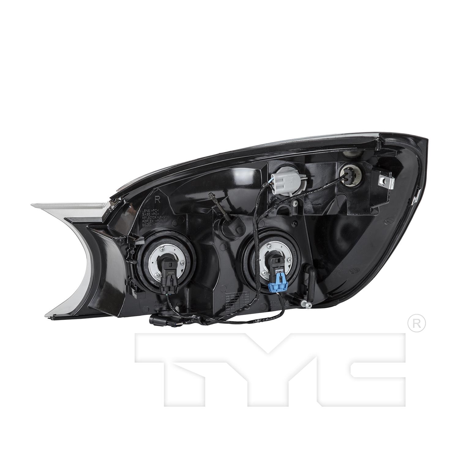 TYC 20654390 - Headlight Assembly TYC 20654390 Headlight Assembly product image 7 of 8