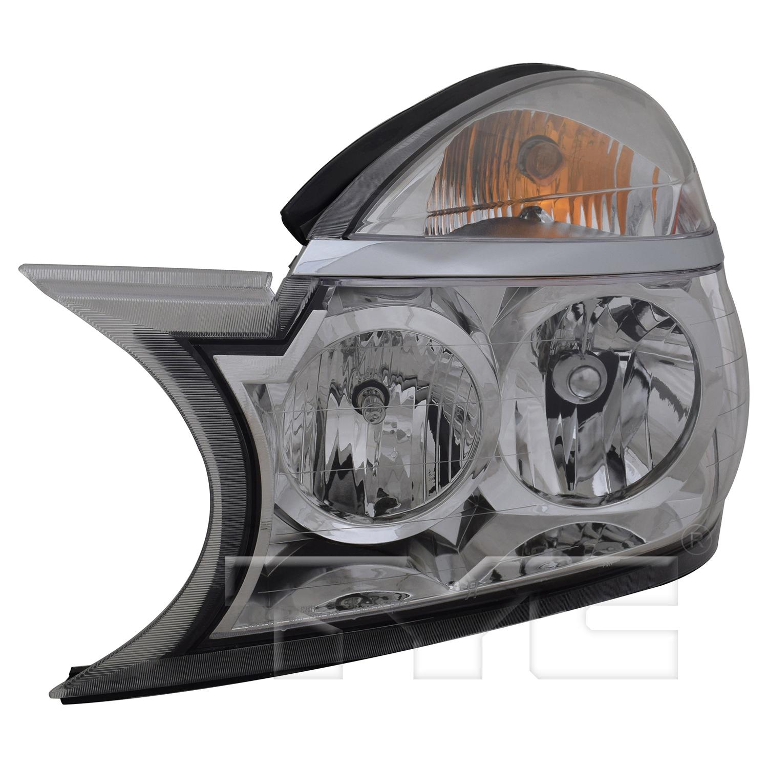 TYC 206544809 - Headlight Assembly TYC 206544809 Headlight Assembly product image 4 of 6