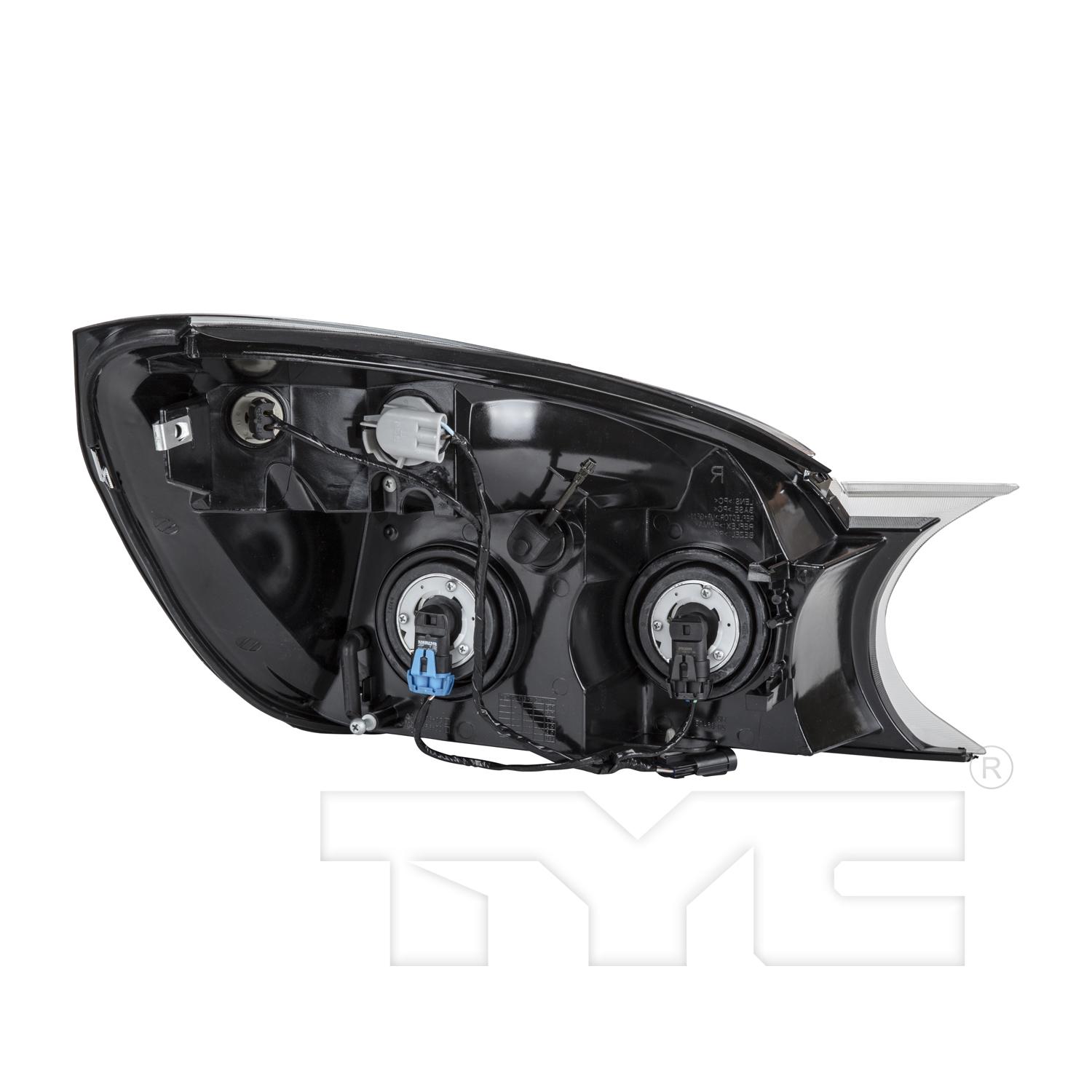 TYC 20654490 Headlight Assembly product image 2 of 6