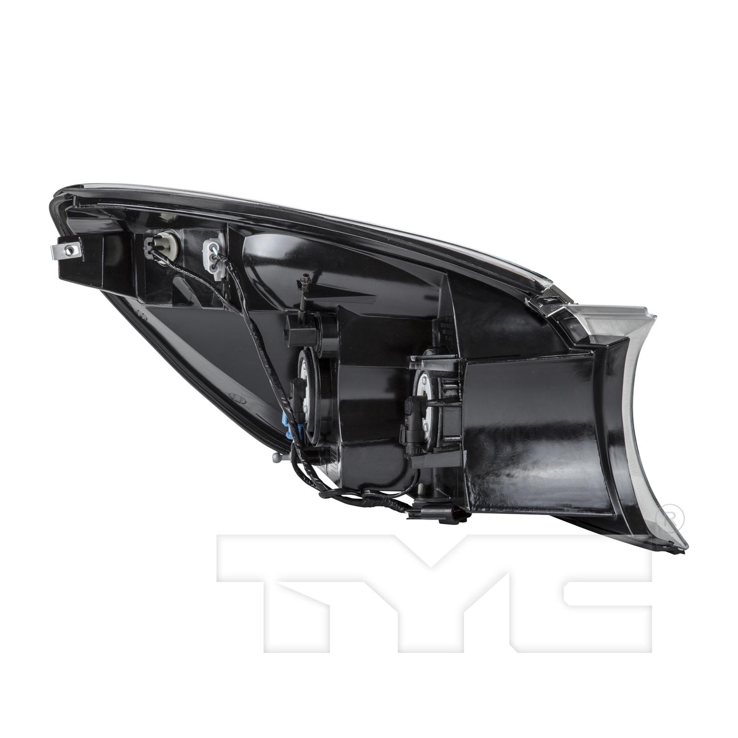 TYC 20654490 Headlight Assembly product image 4 of 6
