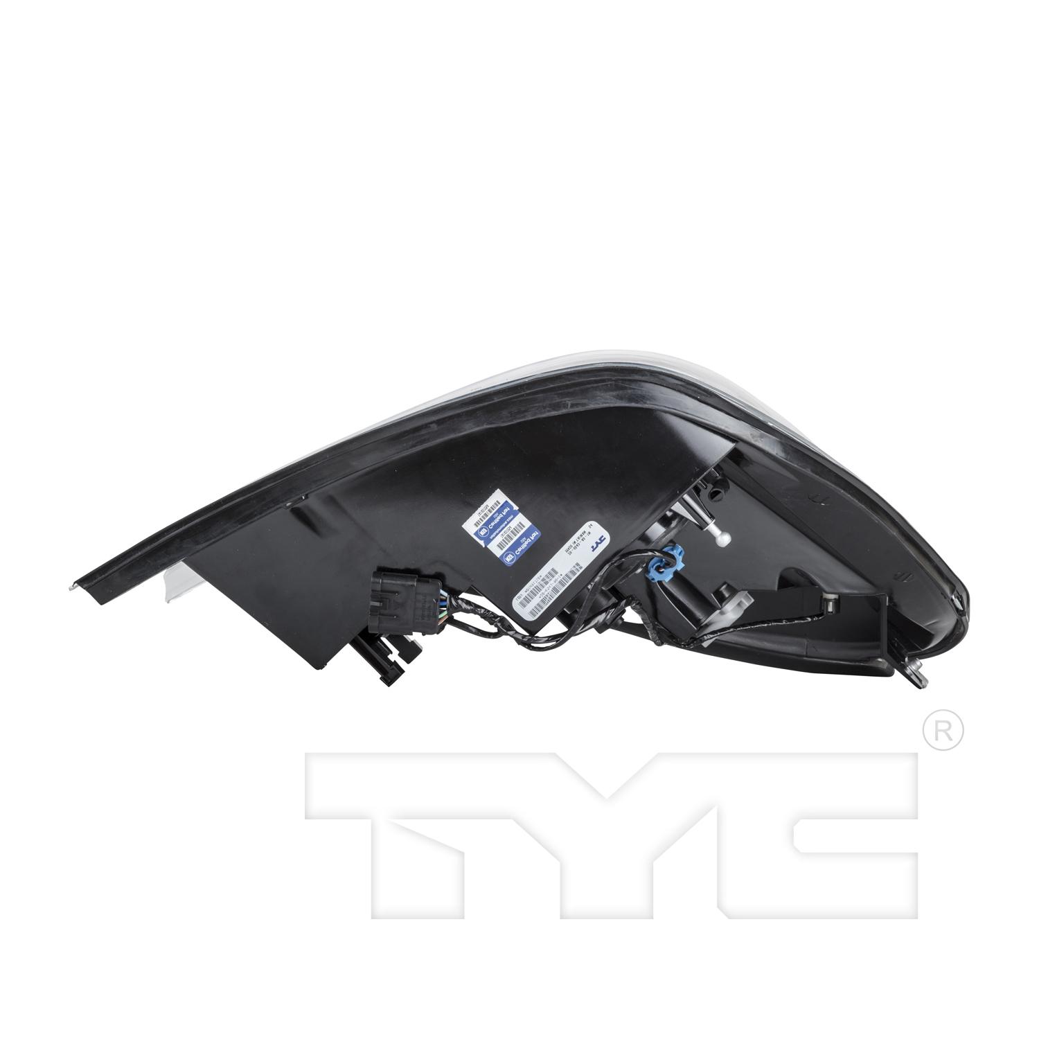 TYC 20654490 Headlight Assembly product image 6 of 6