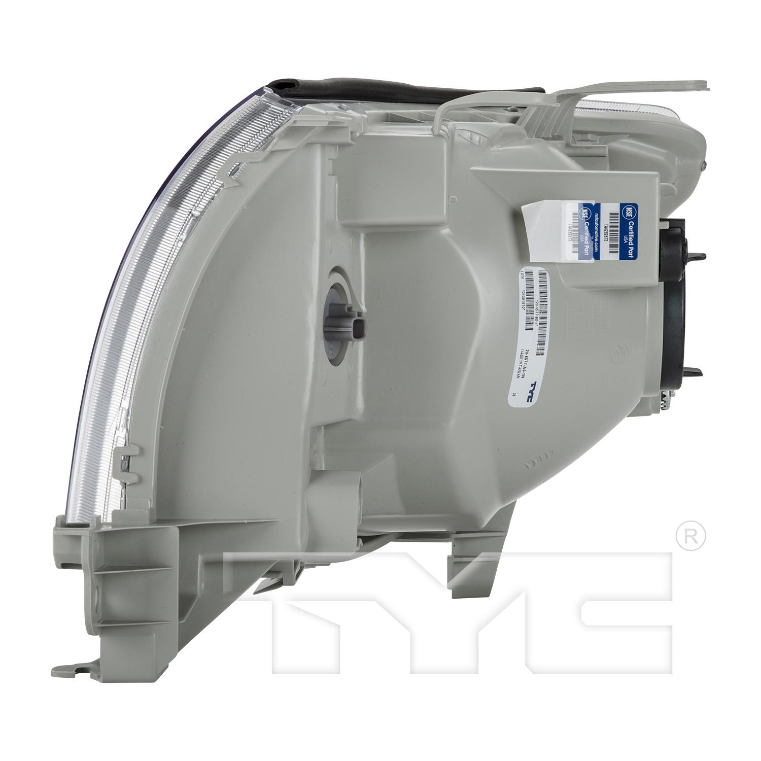 TYC 20657790 Headlight Assembly product image 4 of 6