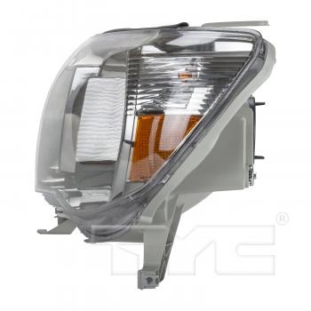 2010 Toyota Tacoma Headlight Assembly Left TYC 20657890 image 3 of 4