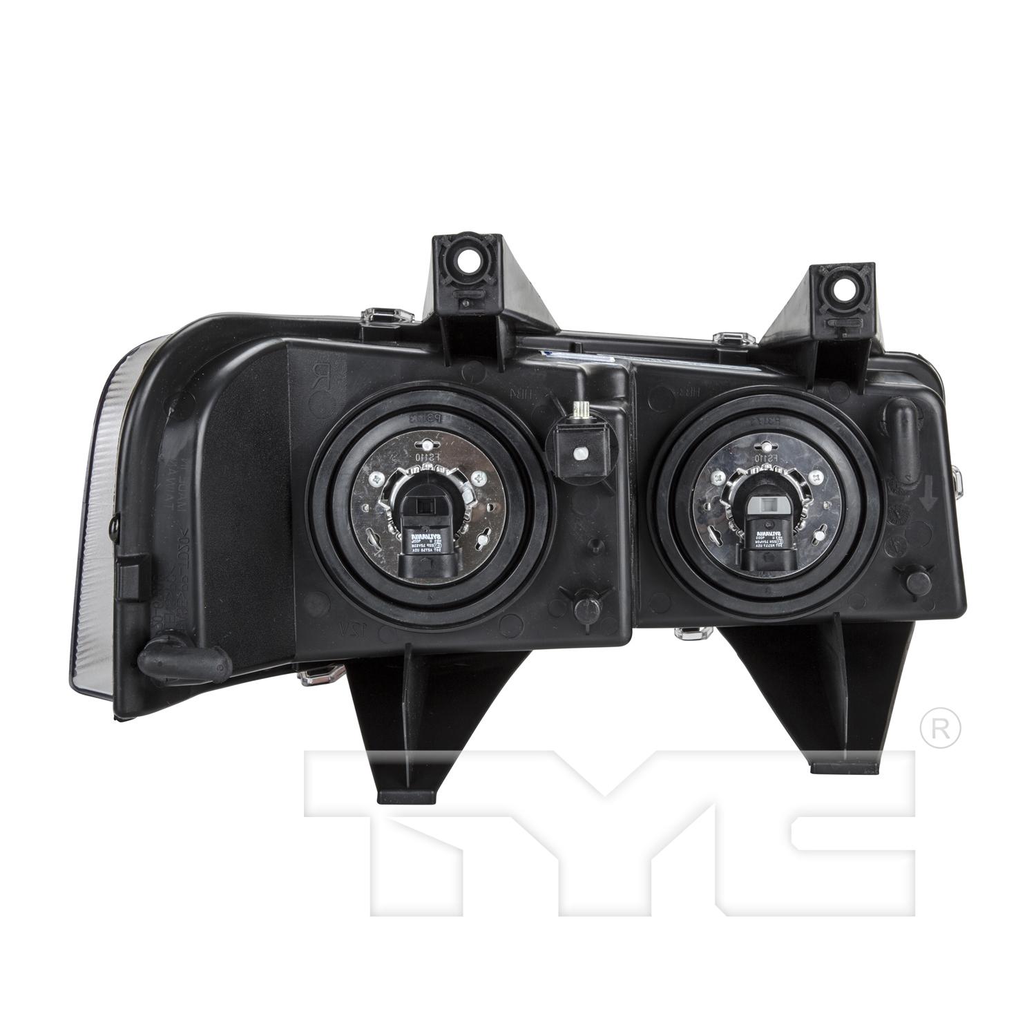 TYC 20658200 Headlight Assembly product image 5 of 12