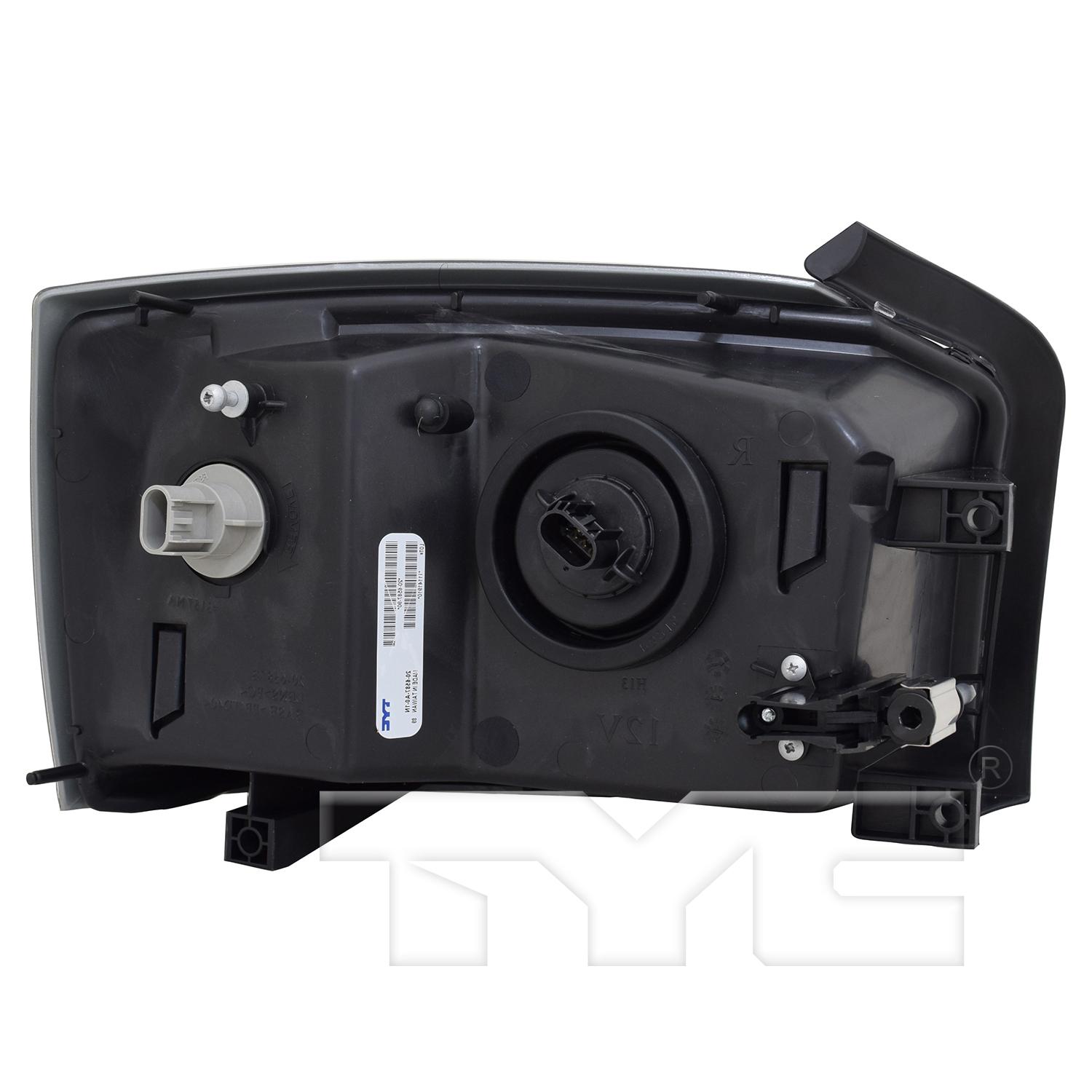 TYC 206588909 - Headlight Assembly TYC 206588909 Headlight Assembly product image 2 of 6