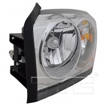 2006 Dodge Dakota Headlight Assembly Left TYC 206588909 image 4 of 4