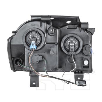2007 Jeep Grand Cherokee Headlight Assembly Left TYC 206590009 image 2 of 4