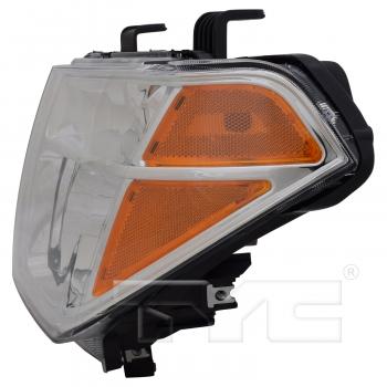 2007 Nissan Pathfinder Headlight Assembly Left TYC 206592009 image 3 of 4