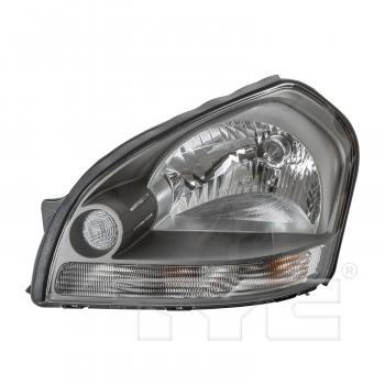 2007 Hyundai Tucson Headlight Assembly Left TYC 20661200 image 1 of 4