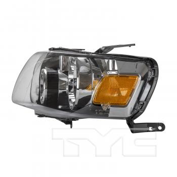 2007 Ford Escape Headlight Assembly Left TYC 206634009 image 3 of 4