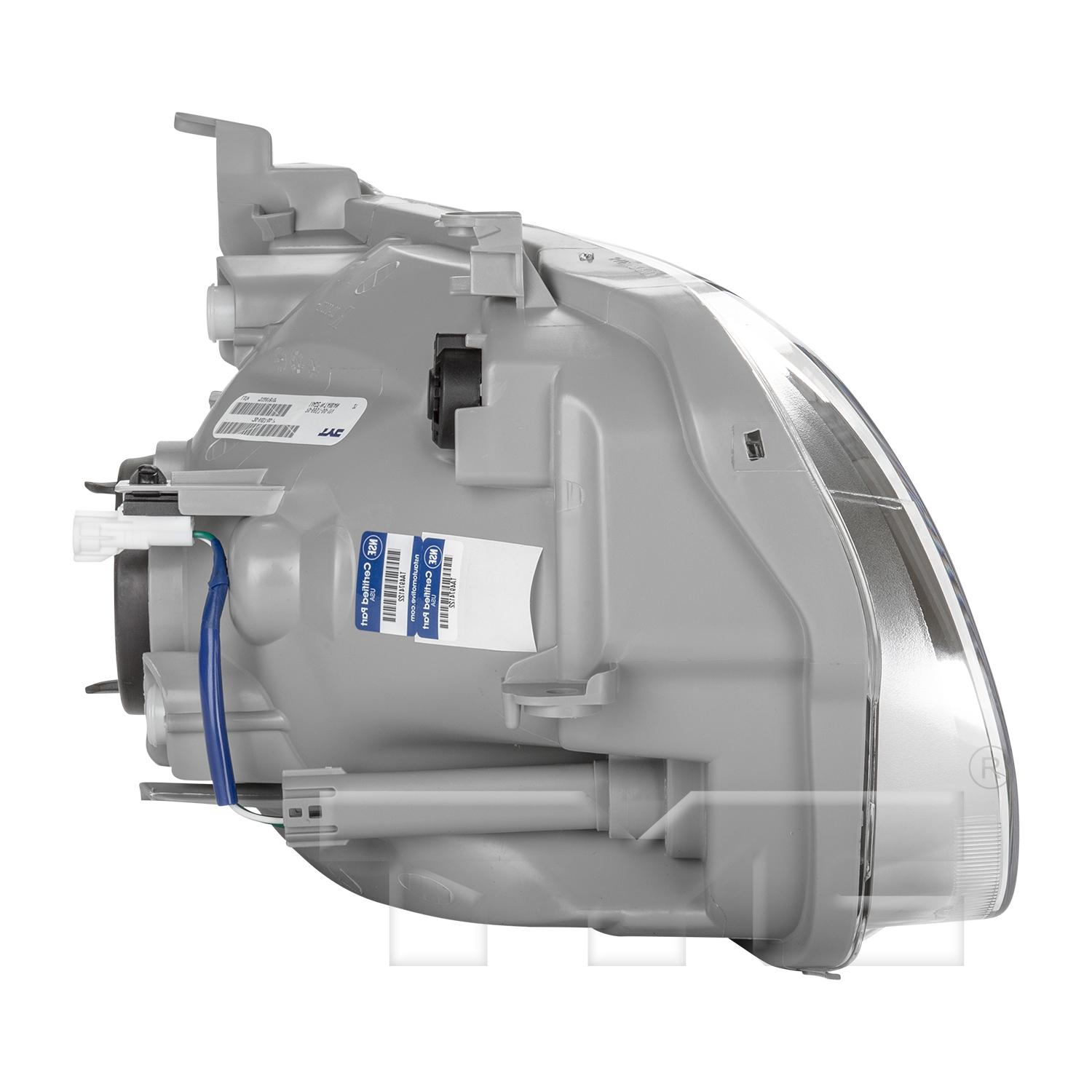 TYC 206658001 - Headlight Assembly TYC 206658001 Headlight Assembly product image 4 of 6