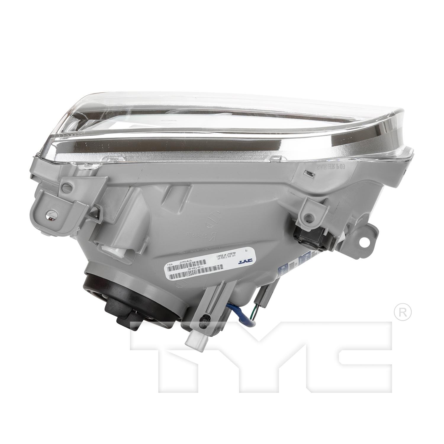 TYC 206658001 - Headlight Assembly TYC 206658001 Headlight Assembly product image 5 of 6