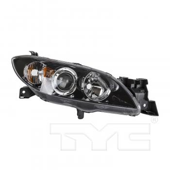 2008 Mazda 3 Headlight Assembly Right TYC 206661019 image 1 of 4