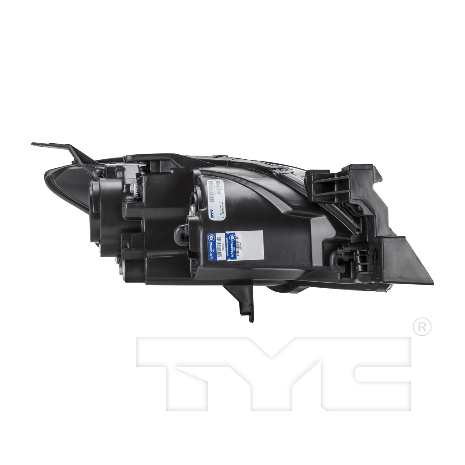 TYC 20666201 - Headlight Assembly TYC 20666201 Headlight Assembly product image 4 of 6